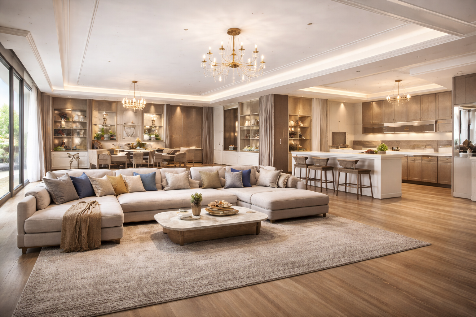 4 BHK+Utility floor plan SPR-71 Lamborghini Residences Gurugram 2800 sqft