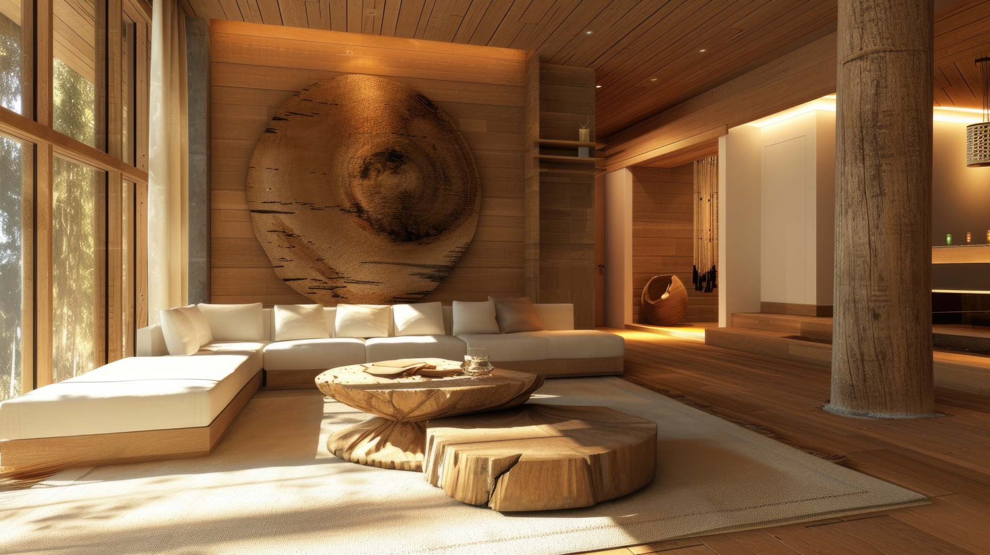 Ultra luxury living room Italian design Lamborghini Residences